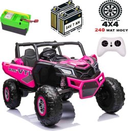 MEGA BUGGY UTV-MX DLA 2 DZIECI 4X60W ( 240 WAT) 24V, SUPER MOC/XMX613