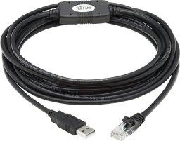 Tripp Lite U009-015-RJ45-X zmieniacz płci / kabli RJ-45 USB 2.0 Type-A Czarny