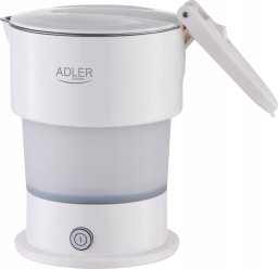 Adler AD 1377 White Czajnik silikonowy 0,6 l ? turystyczny