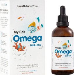 MyKids Omega kwasy omega 3 w kroplach dla dzieci suplement diety 100ml