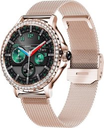 Smartwatch Giewont Veltori VT320-1 Złoty, Różowy