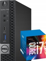 Komputer Dell Optiplex 7050 Tiny Intel Core i7 16GB DDR4 512GB SSD Windows 10