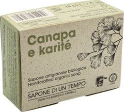 Organiczne mydło w kostce Konopie & Masło Shea 100 gr - SAPONE DI UN TEMPO
