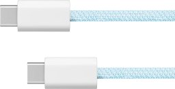 Kabel USB Kruger&Matz USB-C - USB-C 1 m Niebieski