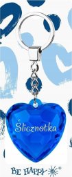 Brelok serce Ślicznotka