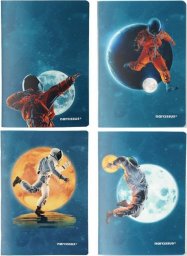 Zeszyt A4/32K linia kolor PP Cosmo (4szt)