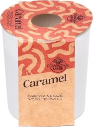 Aquolina Świeczka sojowa Powąchaj mnie Caramel biała