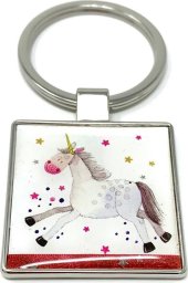 Brelok do kluczy K36 Jednorożec