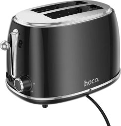 HOCO toster w stylu Retro 850W HE50 czarny