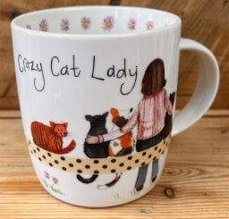 Kubek M02 Crazy Cat Lady Kociara