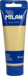 Farba akrylowa w tubce 75ml złota MILAN