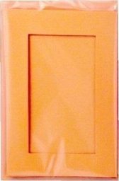 Gabriele-Wydawnictwo Słowo Karty passepartout prostokąt pomarańcz 10,5x15cm