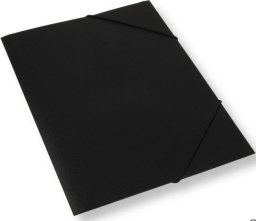 Teczka A4 z gumką czarna