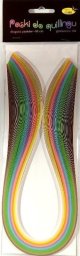 CreativeHobby Paski do quillingu 3mmx50cm pastelowe 100szt