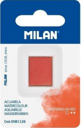 Farba akwarelowa w kostce arbuzowa czerwień MILAN