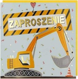 KUKARTKA Zaproszenie Urodziny 5szt