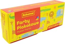SCHEMAT Farby plakatowe 20ml 10 kolorów
