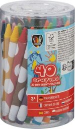 40 kredek w wiaderku