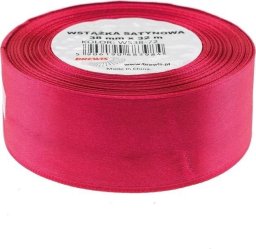 BREWIS Wstążka satynowa bordo 38mmx32m
