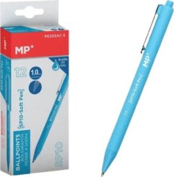Długopis olejowy 1,0mm lazurowy (12szt)