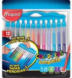  Maped Flamastry Colorpeps Longlife Innovation 12 kolorów (241380)