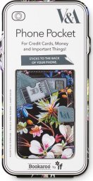 Bookaroo portfel na telefon Kilburn Black Floral