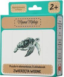 Puzzle 4-elementowe Zwierzęta wodne