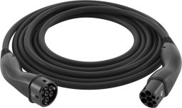 Kabel do ładowania Typu 2, do 11 kW, 3 m, czarny - Długość kabla 3 m