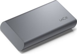 LaCie Mobile SSD Secure Technologia Thunderbolt 500 GB USB Type-C 3.2 Gen 2 (3.1 Gen 2) Szary