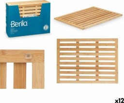 Mata do kąpieli Berilo BM632-6245 Naturalny Bambus 62 x 2 x 45 cm (12 Sztuk)