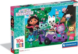 Clementoni Puzzle SuperColor Gabby's Dollhouse 104 elementy (25034)