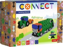 Trefl Klocki Connect - Śmieciarka / Traktor M