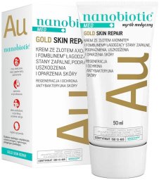 Nanobiotic Med+ Gold Skin Repair Krem ze złotem axonnite, 50 ml
