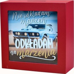 Skarbonka na marzenia auto EDUKAMP