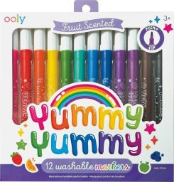 Ooly Pachnące flamastry 12 kolorów Yummy Yummy