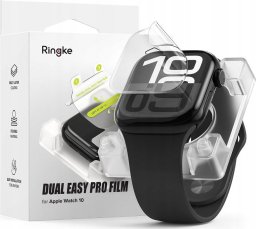 FOLIA OCHRONNA RINGKE DUAL EASY PRO 2-PACK APPLE WATCH 10 (46 MM) CLEAR