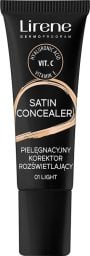 Lirene Satin Concealer Pielęgnujący korektor rozświetlający 01 Light, 10 ml