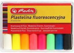  Herlitz Plastelina fluorescencyjna 8 kolorów (200280)