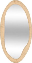 Lustro ścienne owalne plecione 114x58 cm