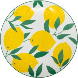 Komplet 6 talerzy obiadowych Lemon 27 cm