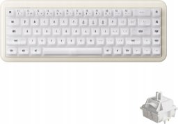 Akko YU01 White Jade Gaming Tastatur, RGB - 65%, V3 Piano Pro Switches, ANSI (US)