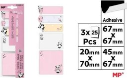 Karteczki samoprzylepne - Panda tea time