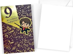 Karnet urodziny Harry Potter