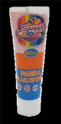 SCHEMAT Farba plakatowa w tubie oranż 30ml