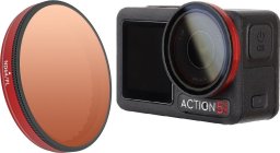 Filtr SunnyLife Filtr Hybrydowy 2w1 Polaryzacyjny Pl Nd64 Do Dji Osmo Action 5 Pro / 5pro / 4 / 3 / Fi903-64p