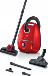Bosch BGB41PET1 Serija 4, Dulkių siurblys su maišeliu, ProAnimal, Raudona