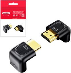 Adapter AV Unitek HDMI - HDMI czarny (A1046ABK03)