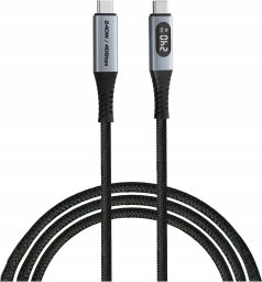 Verbatim 31849 kabel USB USB4 Gen 2x2 1,2 m USB C Czarny