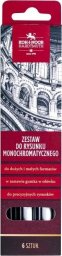 Koh I Noor Zestaw do rysunku monochromatycznego 6szt.