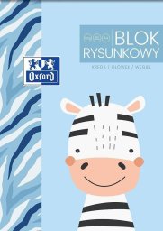 Blok rysunkowy A4/20K 120G Kids (20szt) EDUKAMP